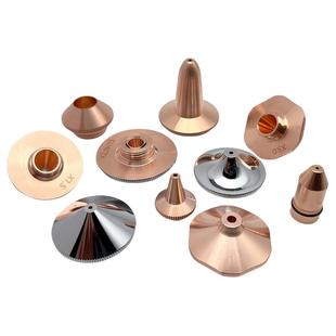 激光切割机喷嘴头紫铜D28割嘴大族万顺兴嘉强高速单双层宏山配件