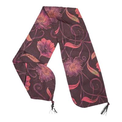 护颈防晒格格巾双层桑蚕丝