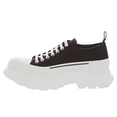 Mcqueen厚底帆布鞋男款运动鞋