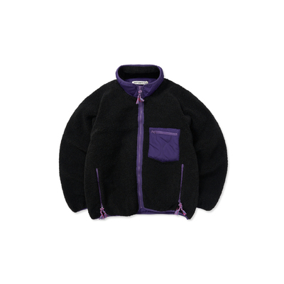 SOFT CONTAINER 抓绒绗棉外套男RADIANCE-Blue