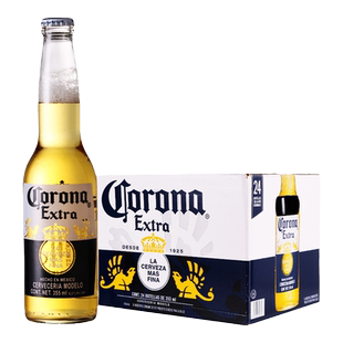 【进口】科罗娜啤酒355ml*24瓶墨西哥Corona精酿拉格黄啤临期整箱