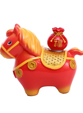 马年吉祥物摆件小马装饰新年礼物