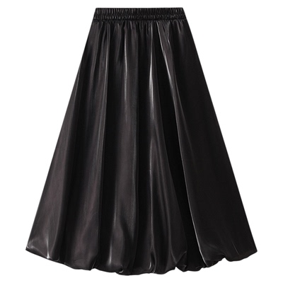 BenHou/本后2505流光花苞半身裙