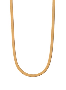 18k金钛钢冷淡风蛇骨链肯豆同款