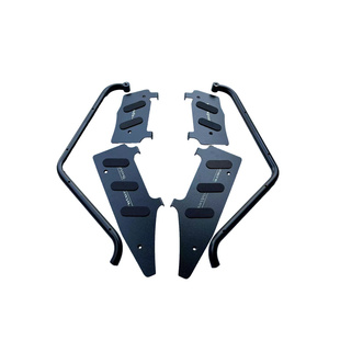 适用大阳adv350护杠射灯支架踏板保险杠防摔不锈钢专用改装配件