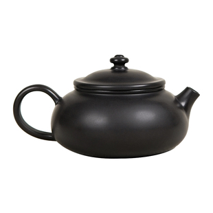 薄胎全手工寒江壶正宗建水紫陶茶壶陶瓷家用功夫茶具高档非紫砂壶