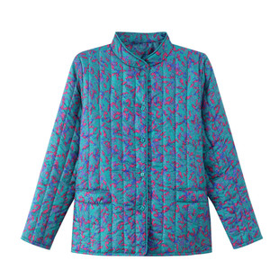 妈妈冬装羽绒棉服内胆棉衣中老年人奶奶装轻薄小棉袄女士保暖棉服