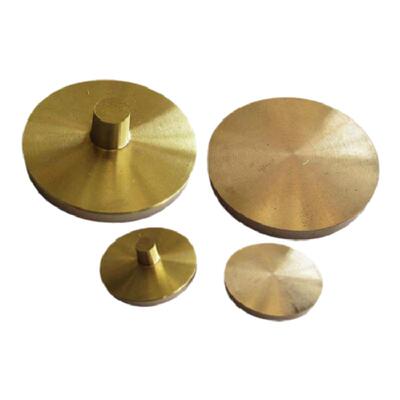 公司钢印架子上下铜板圆形片金属膜印章材料钢印片/钢印模毛坯