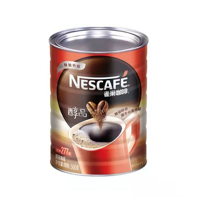 雀巢500g桶装醇品咖啡