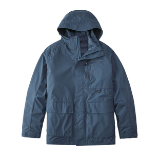 探路者羽绒内胆冲锋衣女三合一可拆卸外套秋冬户外防风防水登山服