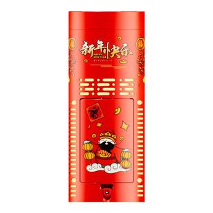 2026新年春节烟花泡泡机电动点火器远程遥控多孔出泡灯光儿童玩具