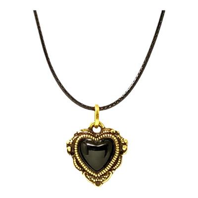 MONOG0周大幅黑桃心项链