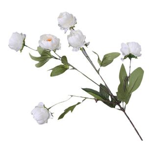 白色仿真花婚庆绢花地排花插花花材婚礼装饰布置花路引花假花花艺