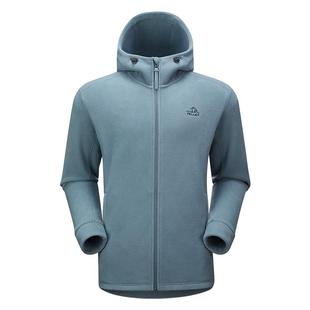 伯希和户外抓绒外套Polartec200男防风保暖内胆运动登山连帽外套