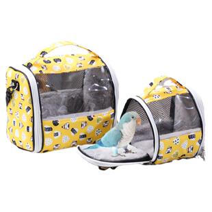 虎皮玄凤保暖加棉出行笼外带笼鹦鹉外出包鸟笼外出笼鹦鹉外出背包