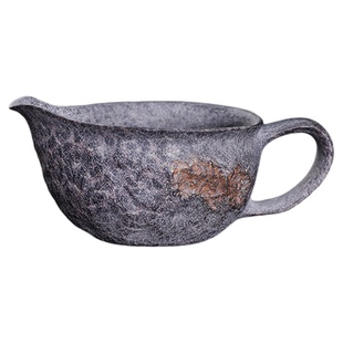 冰碛岩纯手工公道杯100ml小容量 中式家用茶海匀茶汤利器直观汤色