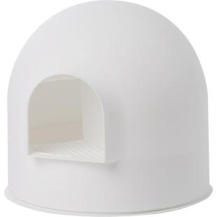 pidan雪屋猫厕所雪屋猫砂盆全封闭大号猫砂盆防外溅隔臭猫咪用品