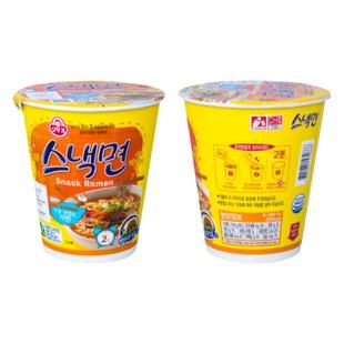 韩国拉面/方便面 不倒翁进口方便面杯62g小杯 快餐面桶装方便面