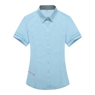 中国邮政工作服女春秋长短袖衬衫裤子邮局工作服邮政储蓄银行工装
