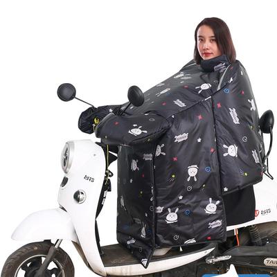 音卡姿电动车冬季保暖挡风被防水