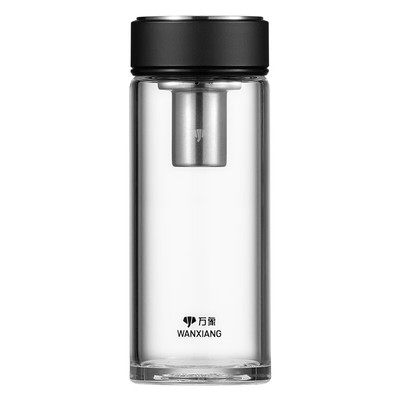 万象商务高档便携大容量玻璃水杯