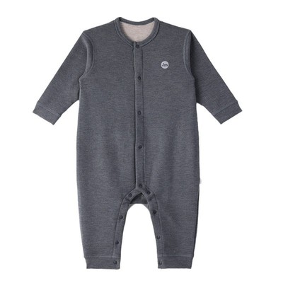 蚕丝羊毛婴儿连体衣柔软保暖秋冬