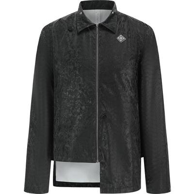 立体口袋梭织外套无性别