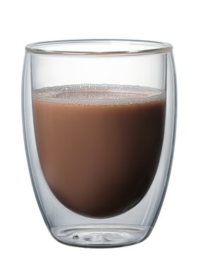 隔热防烫手茶水杯优惠耐热玻璃杯
