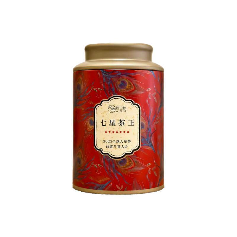 2012七星茶王特级槟榔香六堡茶广西特产梧州黑茶散茶熟茶厂茶去湿