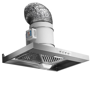 强力斜流增压管道风机家用厨房抽油烟排气扇换气扇室内吸烟排风扇