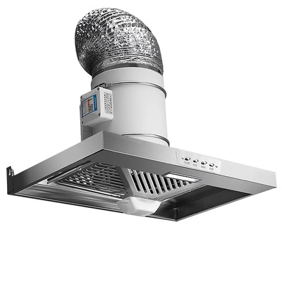 强力斜流增压管道风机家用厨房抽油烟排气扇换气扇室内吸烟排风扇