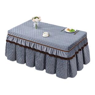 长方形烤火桌子罩套电暖炉取暖桌桌布火炉保护罩加厚火套罩烤火被