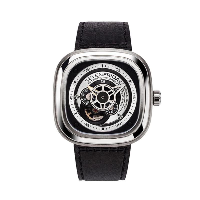 【官方正品】SEVENFRIDAY七個(gè)星期五手表男瑞士機(jī)械腕表P1B01
