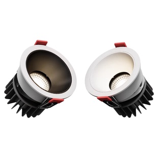 开孔95mm深杯防眩射灯嵌入式9cm孔灯家用可调角度筒灯客厅小山丘