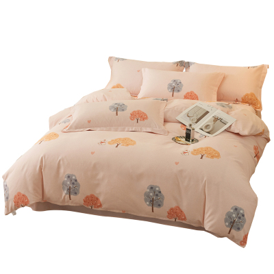 纯棉加厚磨毛被套保暖