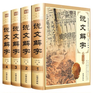 说文解字原版 许慎著正版全版 全今释图解540部首篆书字注解 精装大字本说文解字注段玉裁注小学生版图解汉字古汉语儿童