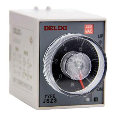 德力西通电延时时间继电器JSZ3A
