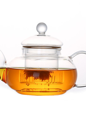 耐热玻璃茶壶茶壶底座带蜡烛