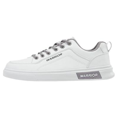 回力休闲板鞋男皮面防水小白鞋男