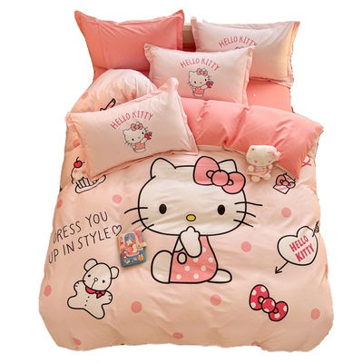 疯狂动物城兔子朱迪四件套全棉