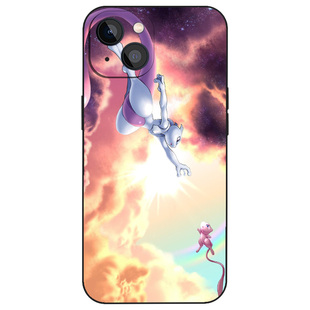 梦幻超梦宝可梦手机壳适用iPhone16全包防摔11/12/13硅胶14苹果15ProMax华为荣耀小米VIVO神奇宝贝玻璃保护套