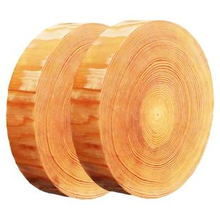 圆形松木菜板实木家用砧板砍骨切菜板厨房商用案板加厚纯实木菜墩