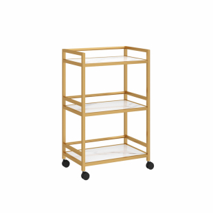 高档美容推车美容院专用护肤护理收纳车化妆品美发美甲手推工具车