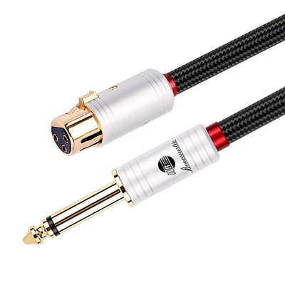 JIB德国蟒蛇6.5转大二芯音频线