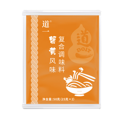 道一蟹黄酱711同款复合调味料