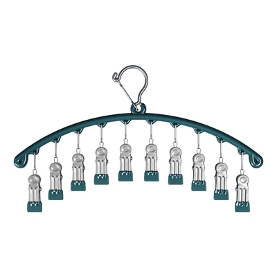 袜子神器晾衣架一钩家用不锈钢