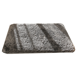 蛋糕绒卫生间地垫卧室门口地毯纯色加厚家用厨房吸水脚垫防滑垫子