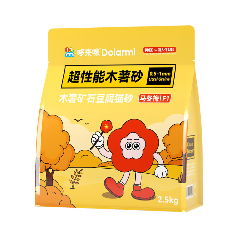 哆来咪X马冬梅木薯豆腐混合猫砂除臭结团近无尘不易粘底钠基矿砂