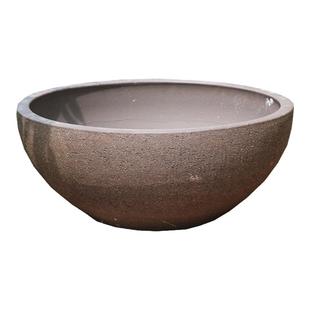 宜兴紫砂大花盆超大口径浅型敞口盆钵荷花睡莲古法养金鱼缸矮圆盆