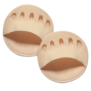 浪莎半掌五指袜女隐形前脚掌夏季防滑棉半截船袜分趾高跟鞋袜子